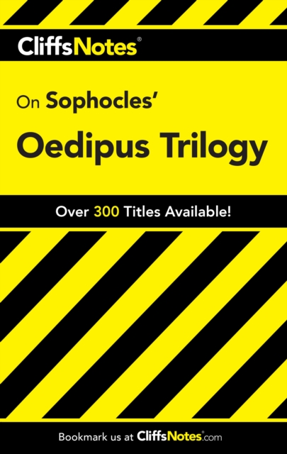 CliffsNotes on Sophocles' Oedipus Trilogy, Paperback / softback Book
