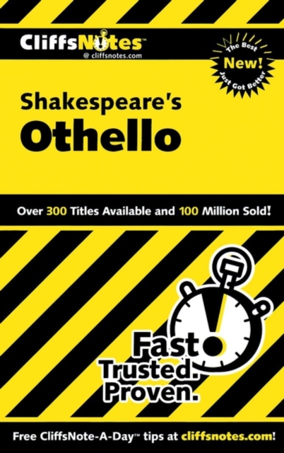 CliffsNotes on Shakespeare's Othello, Paperback Book