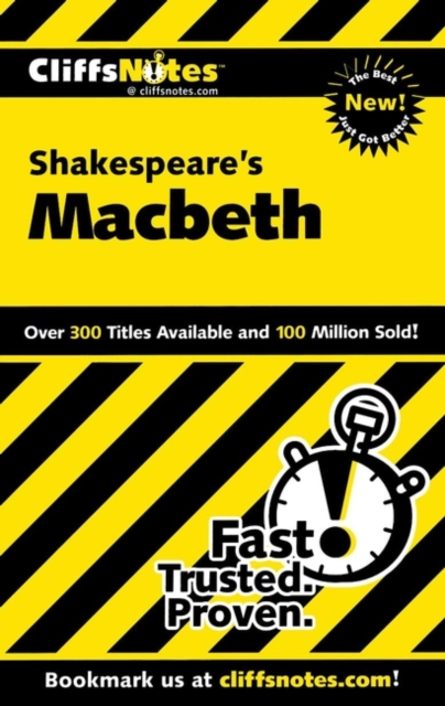 CliffsNotes on Shakespeare's Macbeth, Paperback / softback Book