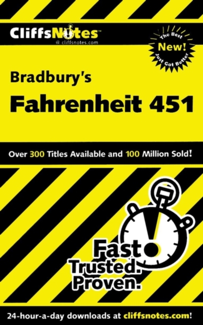 CliffsNotes on Bradbury's Fahrenheit 451, Paperback / softback Book