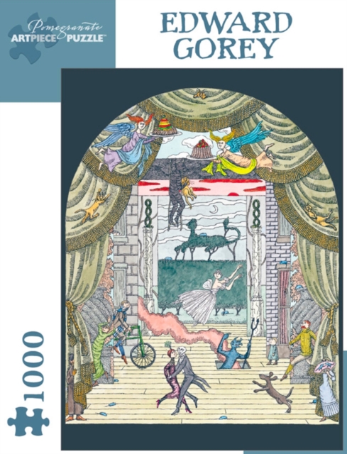 Edward Gorey 1,000-Piece Jigsaw Puzzle, Other merchandise Book