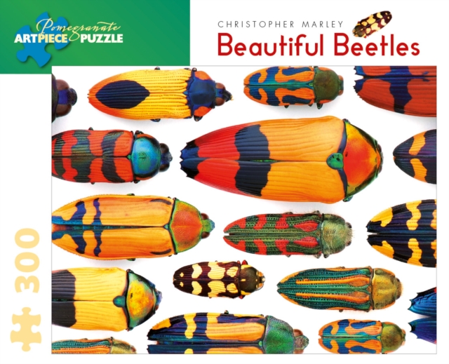 Beautiful Beetles 300-Piece Jigsaw Puzzle, Other merchandise Book