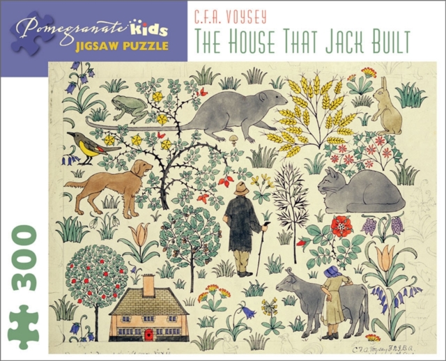 The House That Jack Built C. F. A. Voysey 300-Piece Jigsaw Puzzle Jk025, Other merchandise Book