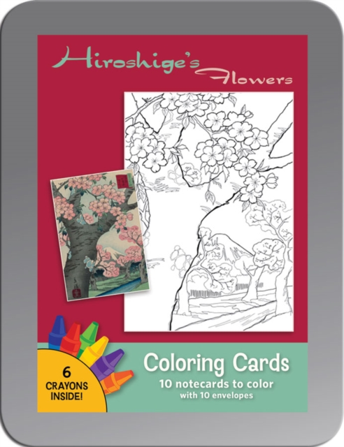 Hiroshige'S Flowers Coloring Cards, Other printed item Book