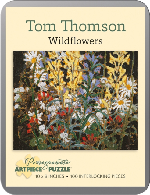Tom Thomson Wildflowers 100-Piece Jigsaw Puzzle, Other merchandise Book