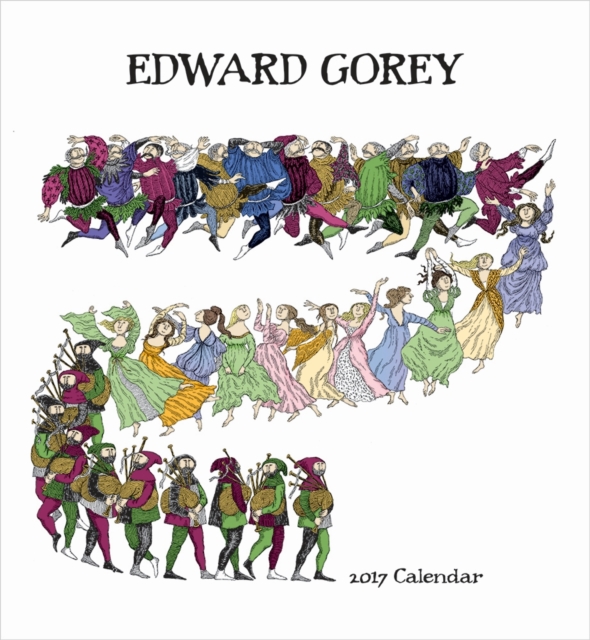 Edward Gorey 2017 Wall Calendar, Calendar Book