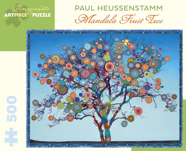 Paul Heussenstamm Mandala Fruit Tree 500-Piece Jigsaw Puzzle, Other merchandise Book