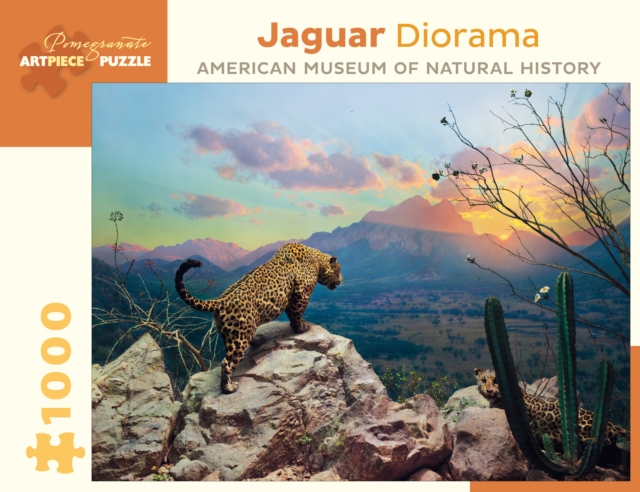 Jaguar Diorama 1000-Piece Jigsaw Puzzle, Other merchandise Book
