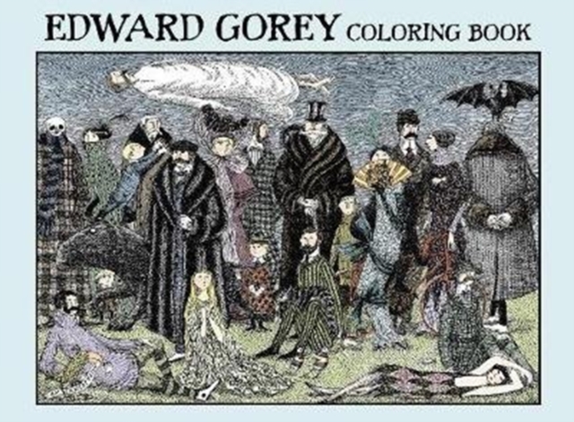 Edward Gorey Coloring Book, Paperback / softback Book