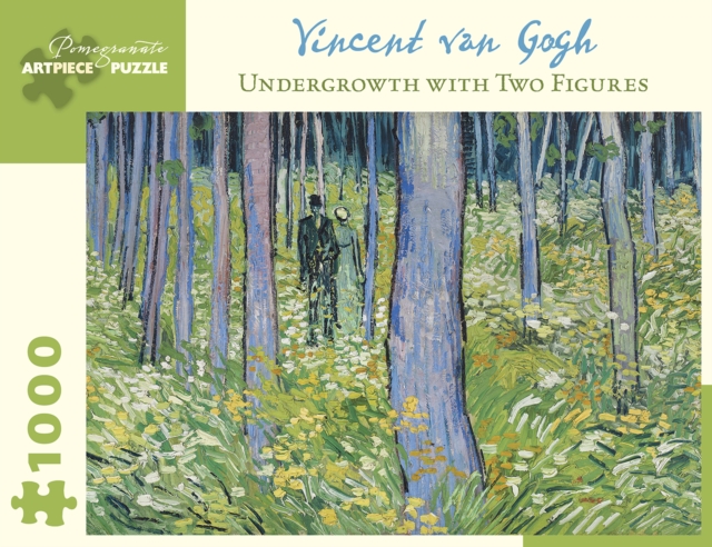Vincent Van Gogh Undergrowth with Two Figures 1000-Piece Jigsaw Puzzle, Other merchandise Book