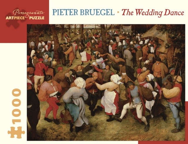 Pieter Bruegel the Wedding Dance 1000-Piece Jigsaw Puzzle, Other merchandise Book