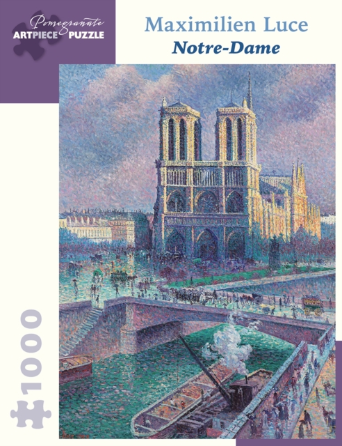 Maximilien Luce Notre Dame 1000-Piece Jigsaw Puzzle, Other merchandise Book