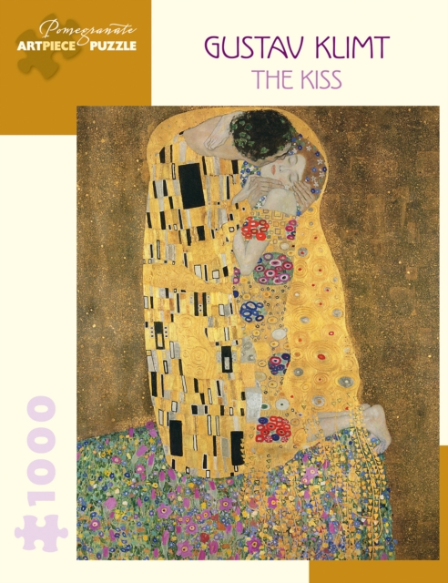 Gustav KLIMT the Kiss 1000-Piece Jigsaw Puzzle, Other merchandise Book