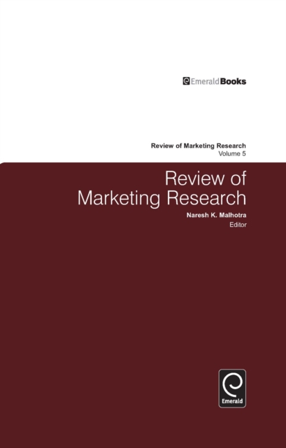 Review of Marketing Research, Hardback Book
