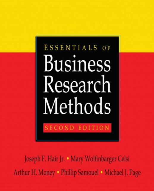 Essentials of Business Research Methods, Paperback / softback Book