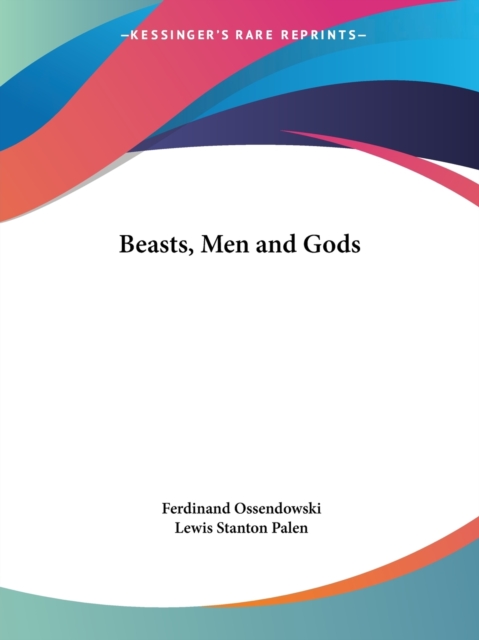 Beasts, Men and Gods (1922), Paperback / softback Book