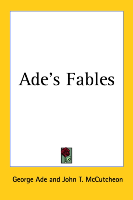 Ade's Fables, Paperback / softback Book