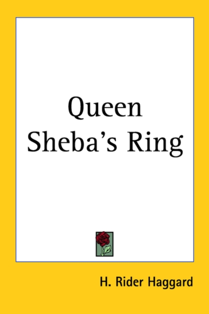 Queen Sheba's Ring, Paperback / softback Book