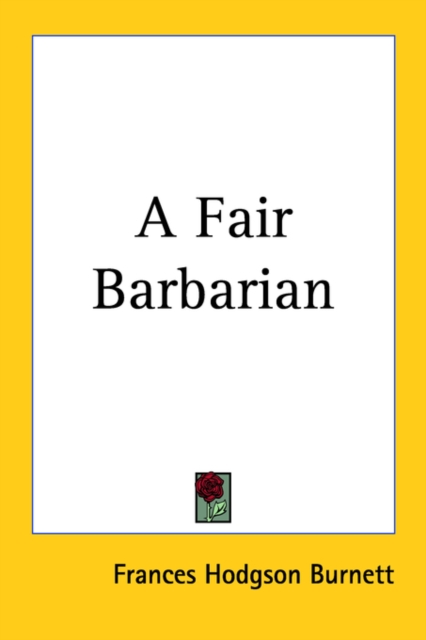 A Fair Barbarian, Paperback / softback Book