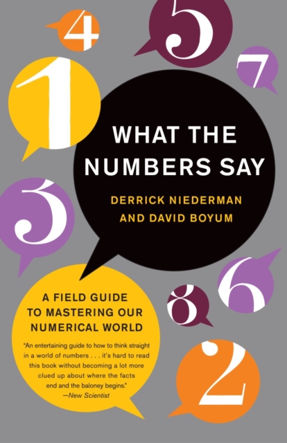What the Numbers Say : A Field Guide to Mastering Our Numerical World, Paperback / softback Book