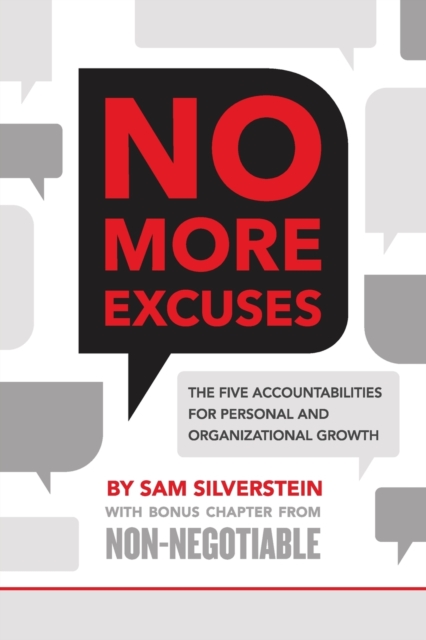 No More Excuses, Paperback / softback Book