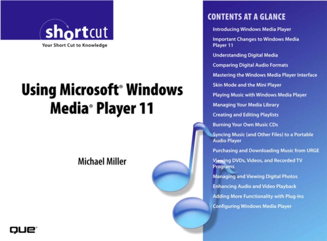Using Microsoft Windows Media Player 11 (Digital Short Cut), PDF eBook