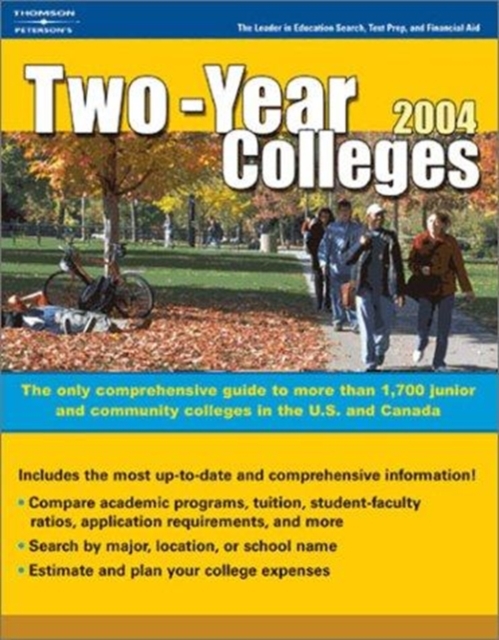 Undergraduate Guide to Two Year Colleges, Paperback / softback Book