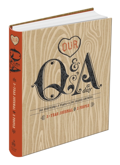 Our Q&A a Day : 3-Year Journal for 2 People, Hardback Book