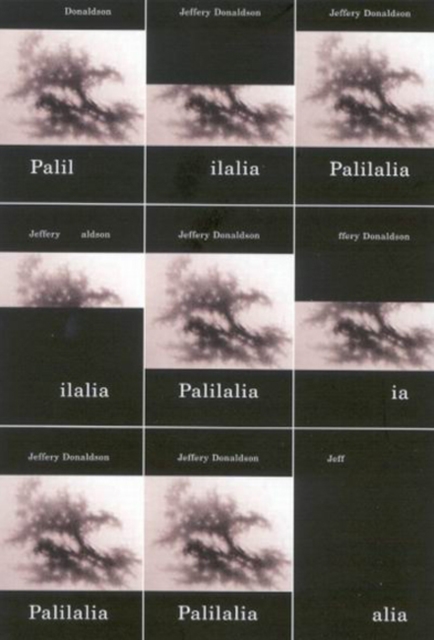 Palilalia : Volume 19, Paperback / softback Book