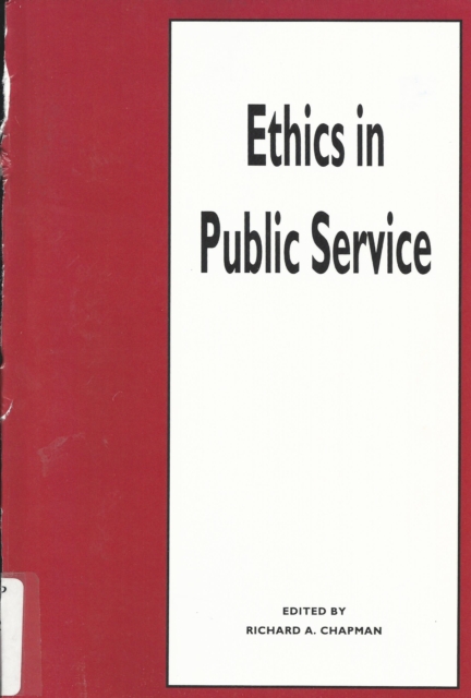 Ethics in Public Service, PDF eBook