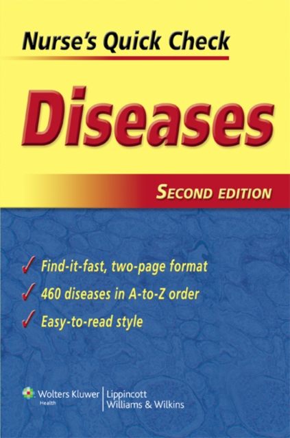 Nurse's Quick Check: Diseases, Paperback Book