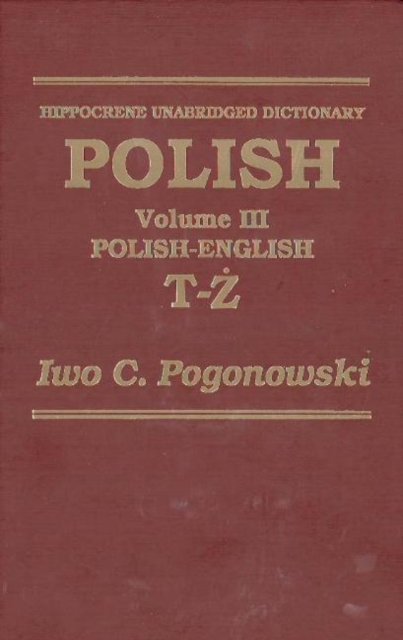 Polish-English Unabridged Dictionary, Hardback Book
