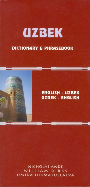 Uzbek-English/English-Uzbek Dictionary and Phrasebook: Romanized, Paperback / softback Book