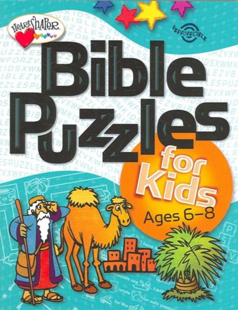 Bible Puzzles for Kids : Ages 6-8, Paperback Book