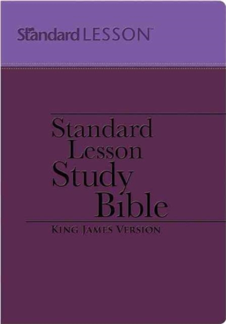 Standard Lesson Study Bible-KJV, Leather / fine binding Book
