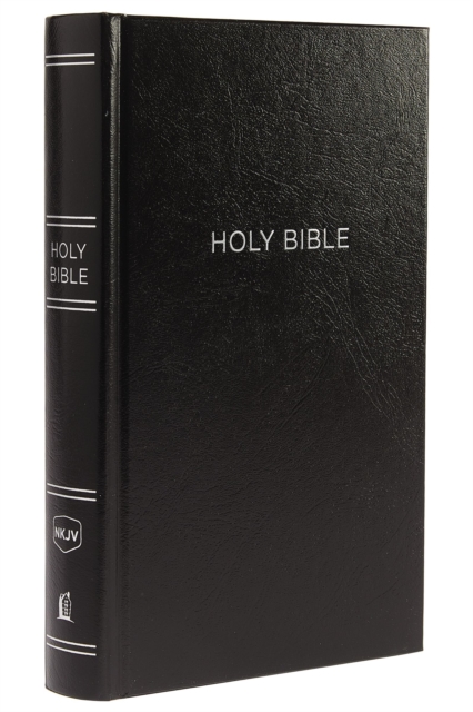 NKJV Holy Bible, Personal Size Giant Print Reference Bible, Black, Hardcover, 43,000 Cross References, Red Letter, Comfort Print: New King James Version, Hardback Book