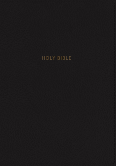 NKJV, Deluxe Reference Bible, Personal Size Giant Print, Leathersoft, Black, Thumb Indexed, Red Letter, Comfort Print : Holy Bible, New King James Version, Leather / fine binding Book