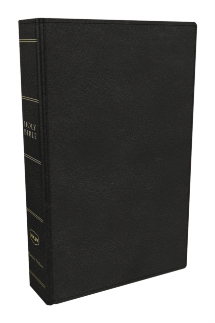 NKJV, Preaching Bible, Premium Calfskin Leather, Black, Comfort Print : Holy Bible, New King James Version, Leather / fine binding Book