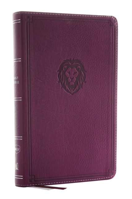 NKJV, Thinline Bible Youth Edition, Leathersoft, Purple, Red Letter, Comfort Print : Holy Bible, New King James Version, Leather / fine binding Book