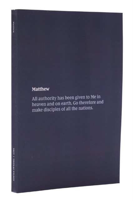 NKJV Bible Journal - Matthew, Paperback, Comfort Print : Holy Bible, New King James Version, Paperback / softback Book