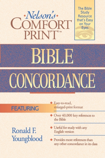 Comfort Print Bible Concordance, Paperback / softback Book