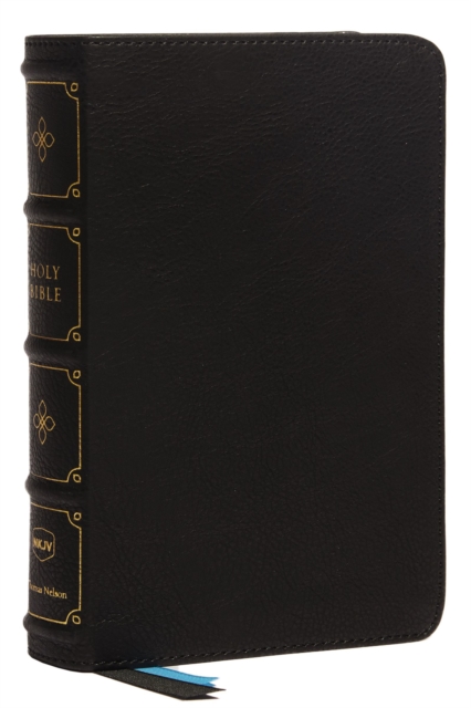NKJV, Compact Bible, Maclaren Series, Leathersoft, Black, Comfort Print : Holy Bible, New King James Version, Leather / fine binding Book