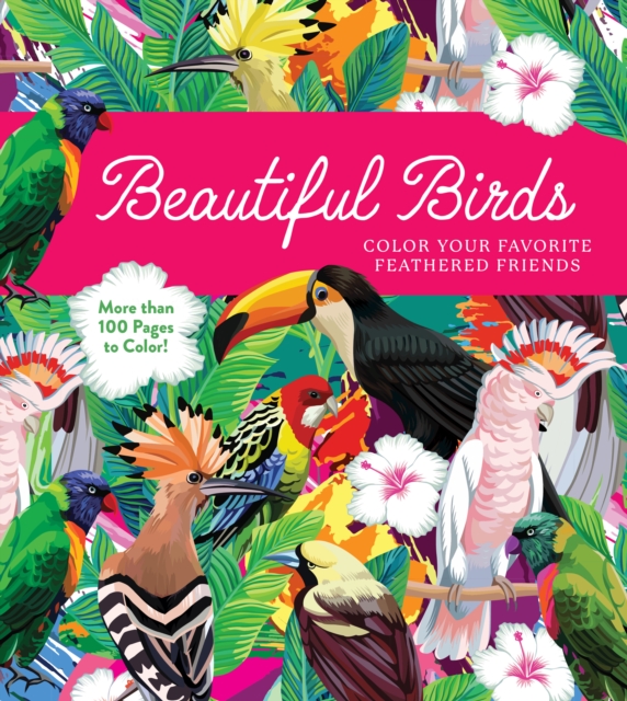 Beautiful Birds : Color Your Favorite Feathered Friends - More than 100 Pages to Color!, Paperback / softback Book