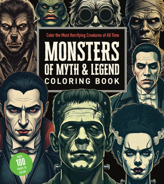 Monsters of Myth and Legend Coloring Book : Color the Most Horrifying ...