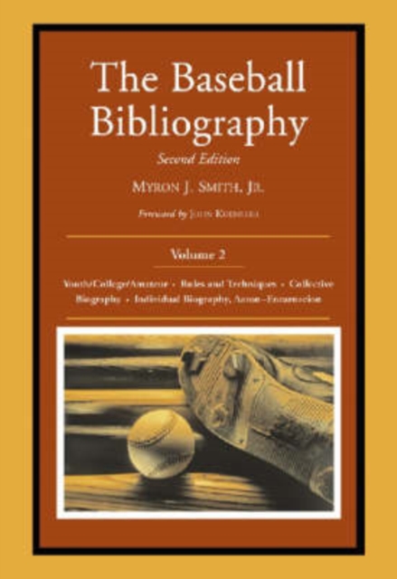 The Baseball Bibliography v. 2, Hardback Book