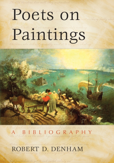 Poets on Paintings : A Bibliography, PDF eBook