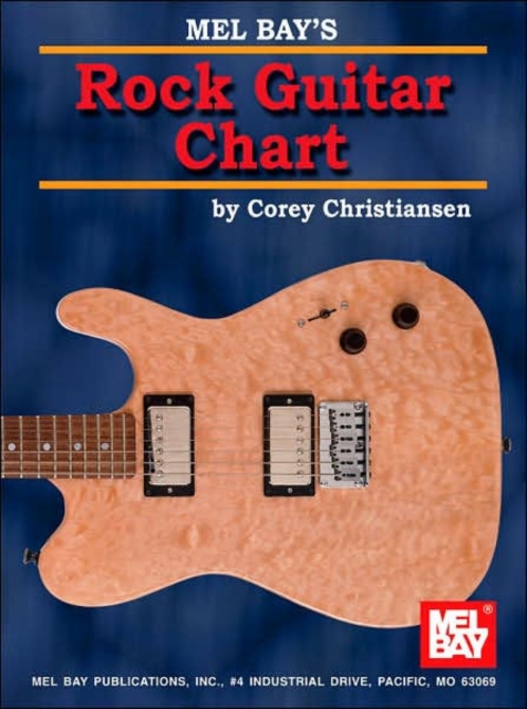Rock Guitar Chart, Undefined Book