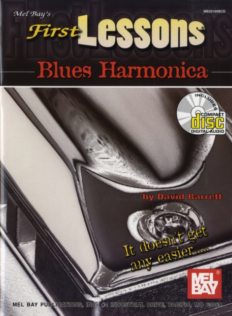 First Lessons Blues Harmonica, Paperback Book