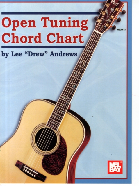 OPEN TUNING CHORD CHART,  Book