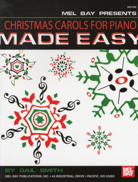 Christmas Carols For Piano Made Easy, Paperback Book